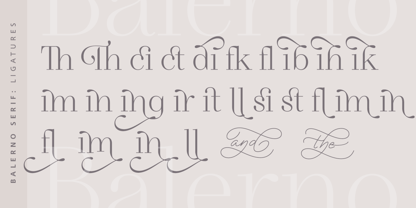 Balerno Serif